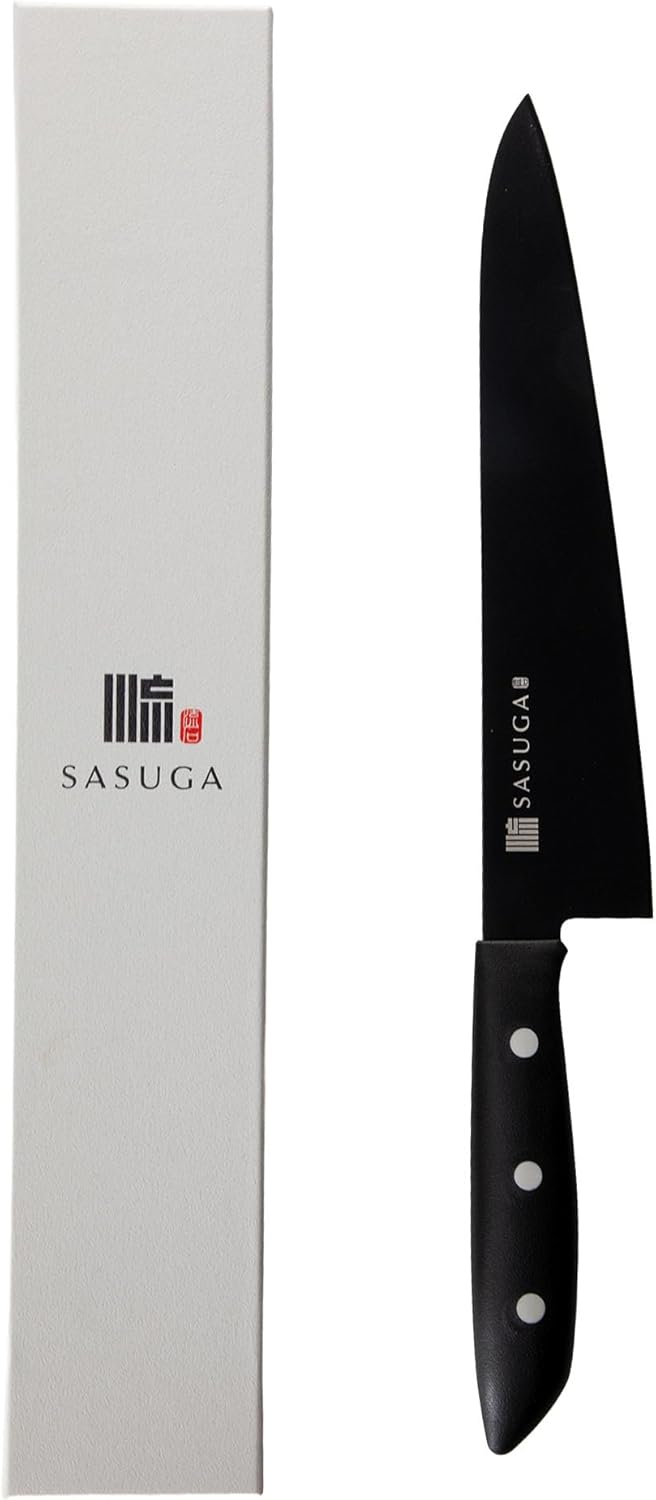 Lightweigth Japanese Nakiri Vegetable Knife 165 mm – Made in Japan | Molybdenum-Vanadium Stainless Steel | Flat Blade for Precise Vegetable Cutting