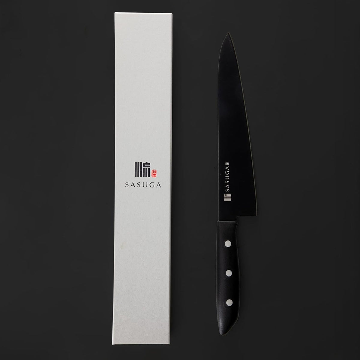 Lightweigth Japanese Nakiri Vegetable Knife 165 mm – Made in Japan | Molybdenum-Vanadium Stainless Steel | Flat Blade for Precise Vegetable Cutting