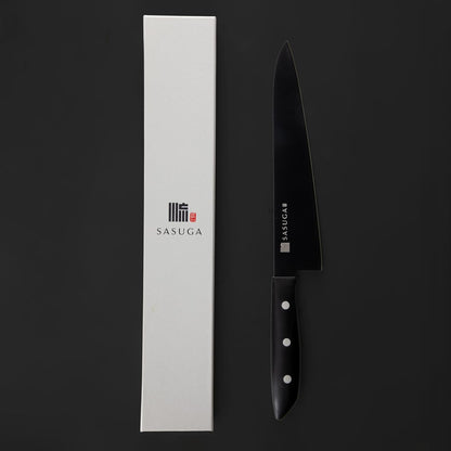 Lightweigth Japanese Nakiri Vegetable Knife 165 mm – Made in Japan | Molybdenum-Vanadium Stainless Steel | Flat Blade for Precise Vegetable Cutting