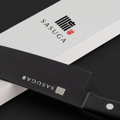 Lightweigth Japanese Nakiri Vegetable Knife 165 mm – Made in Japan | Molybdenum-Vanadium Stainless Steel | Flat Blade for Precise Vegetable Cutting