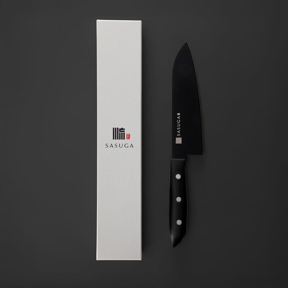 Lightweigth Japanese Nakiri Vegetable Knife 165 mm – Made in Japan | Molybdenum-Vanadium Stainless Steel | Flat Blade for Precise Vegetable Cutting
