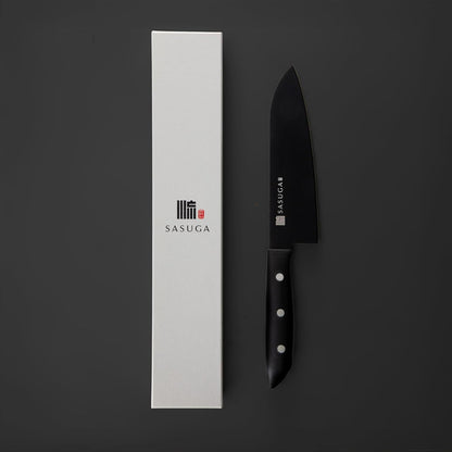 Lightweigth Japanese Nakiri Vegetable Knife 165 mm – Made in Japan | Molybdenum-Vanadium Stainless Steel | Flat Blade for Precise Vegetable Cutting