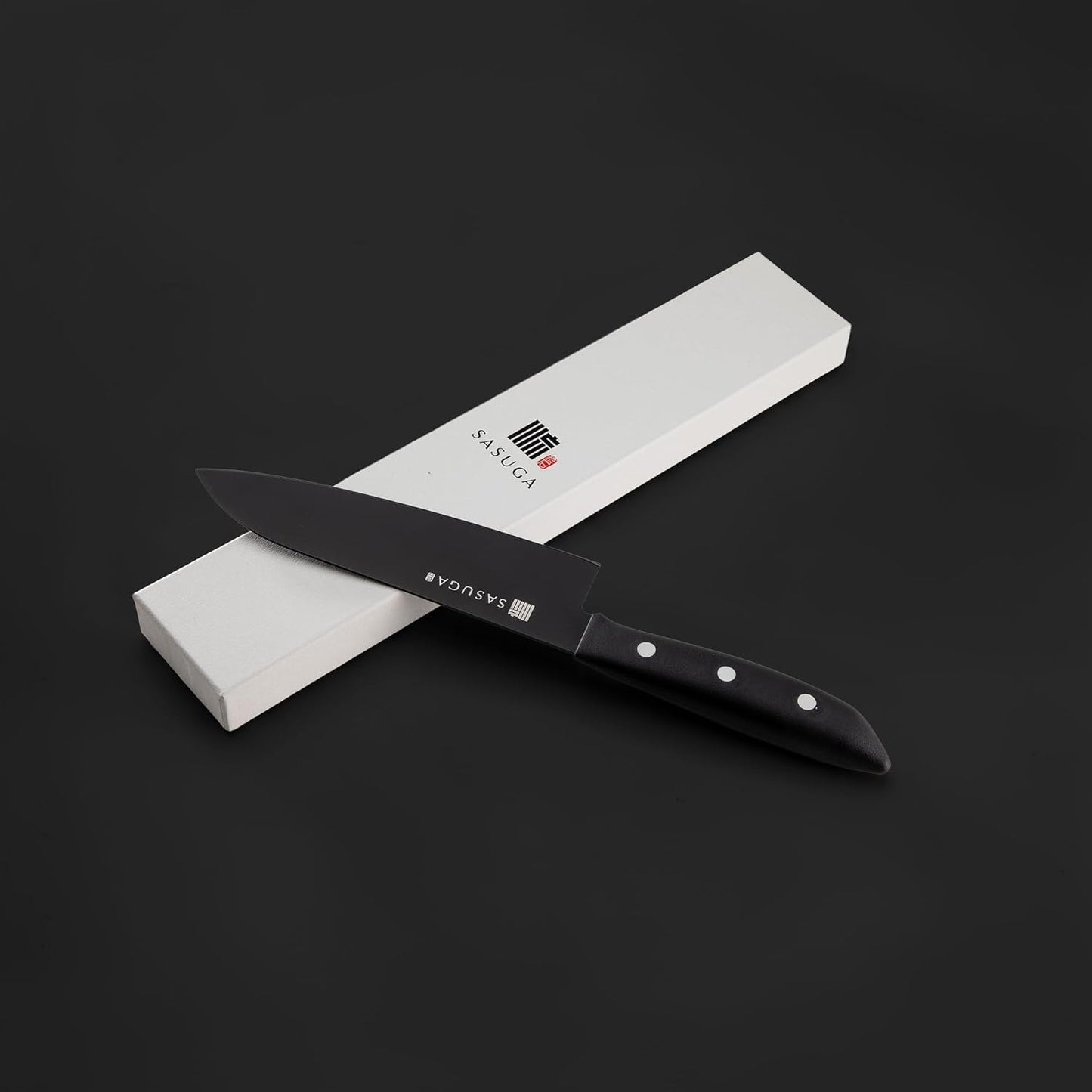 Lightweigth Japanese Nakiri Vegetable Knife 165 mm – Made in Japan | Molybdenum-Vanadium Stainless Steel | Flat Blade for Precise Vegetable Cutting