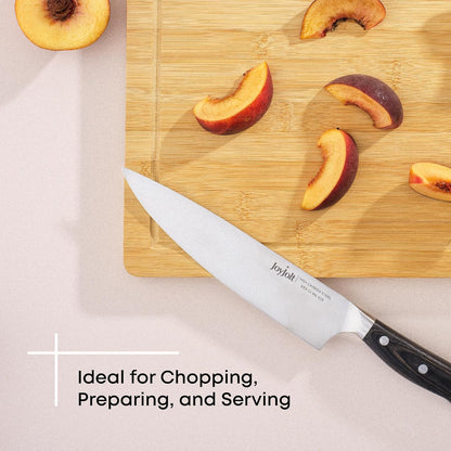 Bamboo Cutting Boards - Large & Small Wooden Board - Serving Cheese, Bread or Chopping Boards. Non-Slip