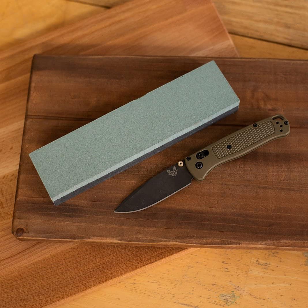 6" Dual Grit Knife Blade Sharpener Sharpening Stone, 120/240 Grit