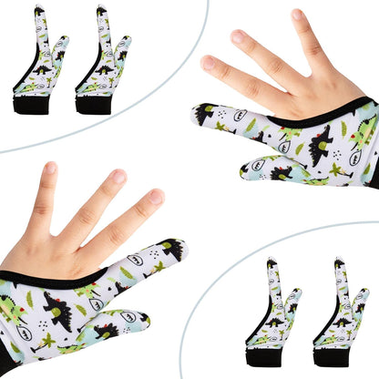 4pcs Thumb Sucking Guard Gloves Kids Anti Thumb Sucking Glove Chewy Compression Thumb Sucking Stop Nail Biting Finger Biting Glove for Kids Thumb Guard for Ages 5-12