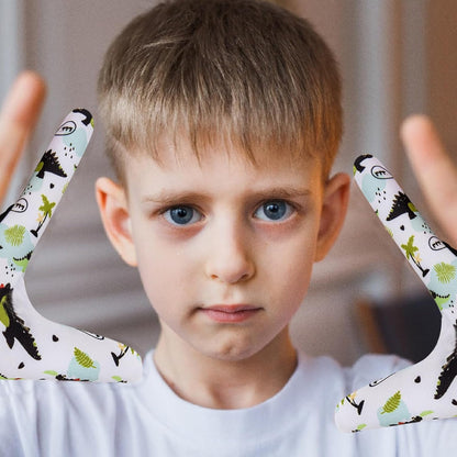 4pcs Thumb Sucking Guard Gloves Kids Anti Thumb Sucking Glove Chewy Compression Thumb Sucking Stop Nail Biting Finger Biting Glove for Kids Thumb Guard for Ages 5-12