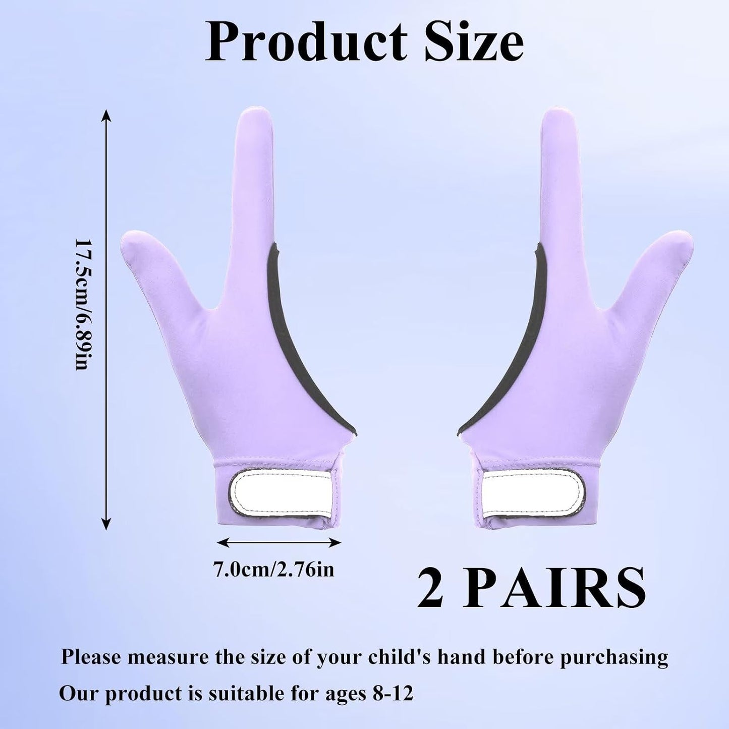 4pcs Thumb Sucking Guard Gloves Kids Anti Thumb Sucking Glove Chewy Compression Thumb Sucking Stop Nail Biting Finger Biting Glove for Kids Thumb Guard for Ages 5-12