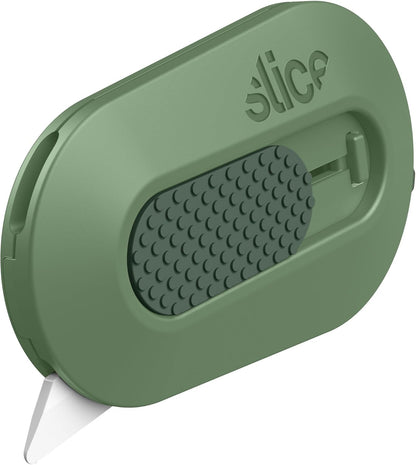 Slice Mini Box Cutter, Manual Retracting, Safe Ceramic Box Cutter Lasting 11x Longer than Metal, Keychain Box Opener, 1 Pack