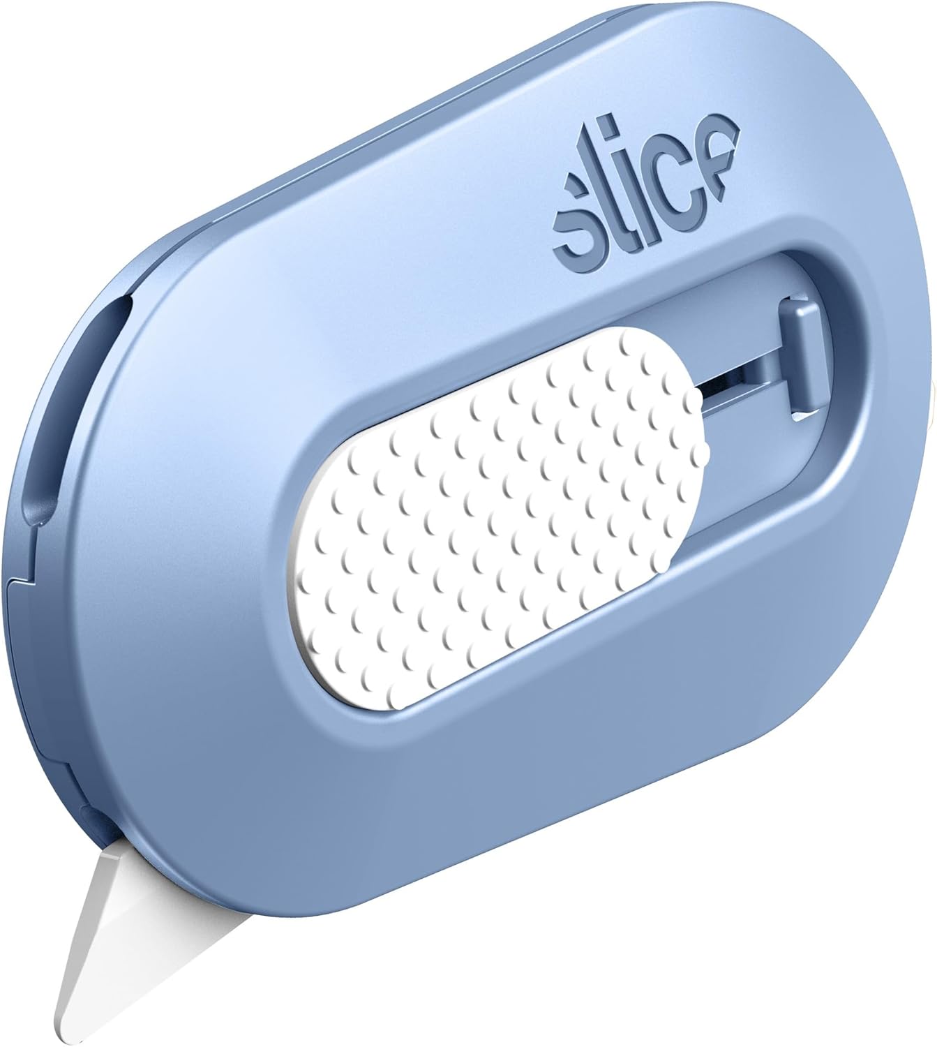 Slice Mini Box Cutter, Manual Retracting, Safe Ceramic Box Cutter Lasting 11x Longer than Metal, Keychain Box Opener, 1 Pack