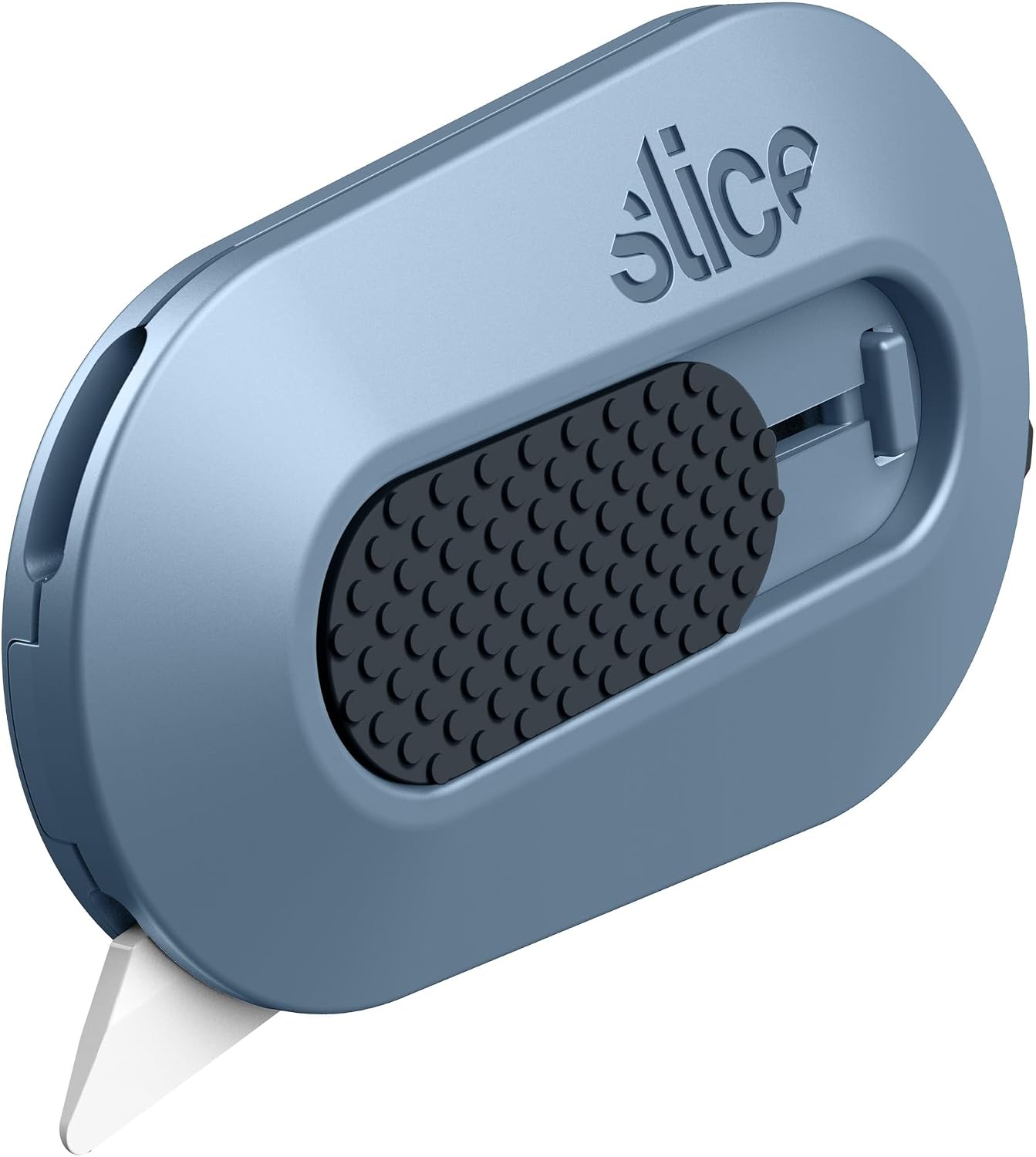 Slice Mini Box Cutter, Manual Retracting, Safe Ceramic Box Cutter Lasting 11x Longer than Metal, Keychain Box Opener, 1 Pack