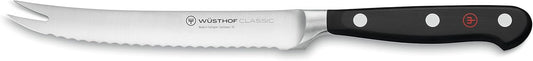 Wüsthof Classic 5" Tomato Knife, Black