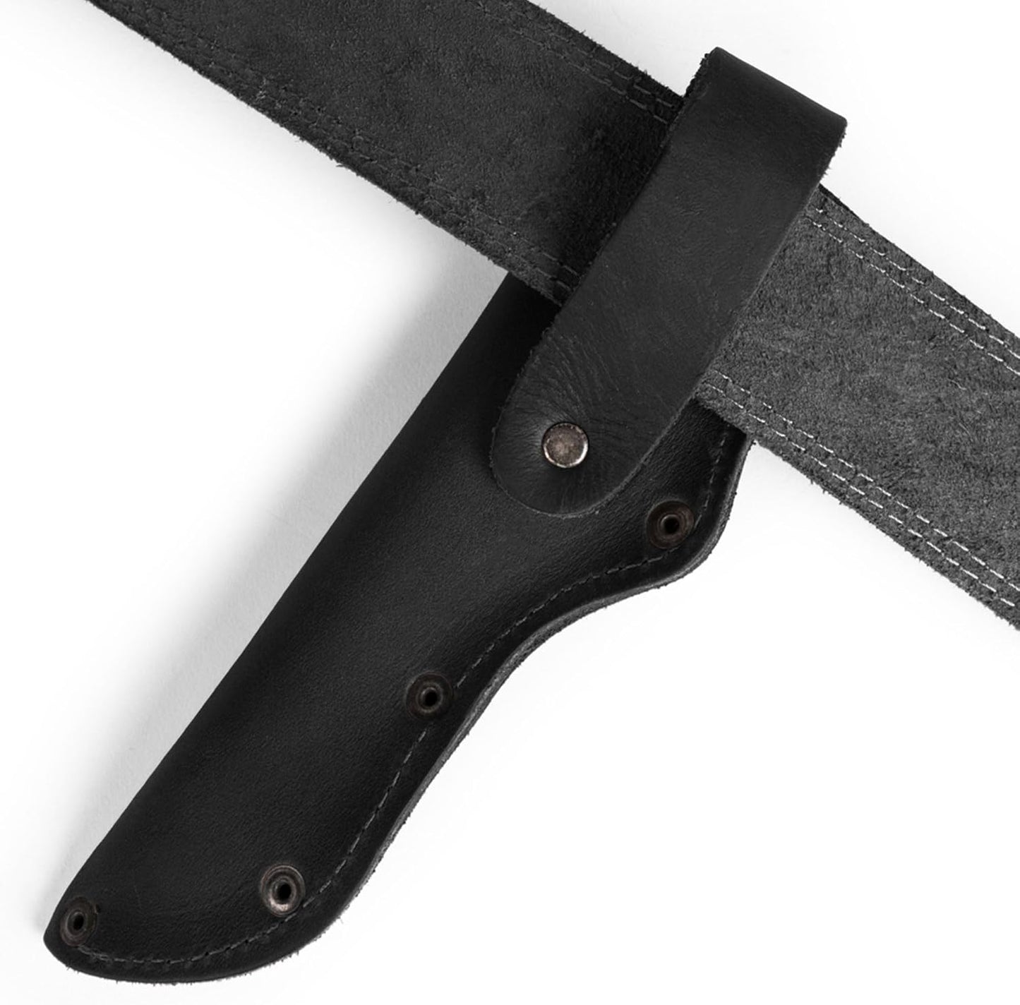 Thick Sheath for Mora Knife with Belt Loop, Knife Sheath, Rustic Holster, Camping Accessory, Tactical Case, Full Grain Leather, Handmade