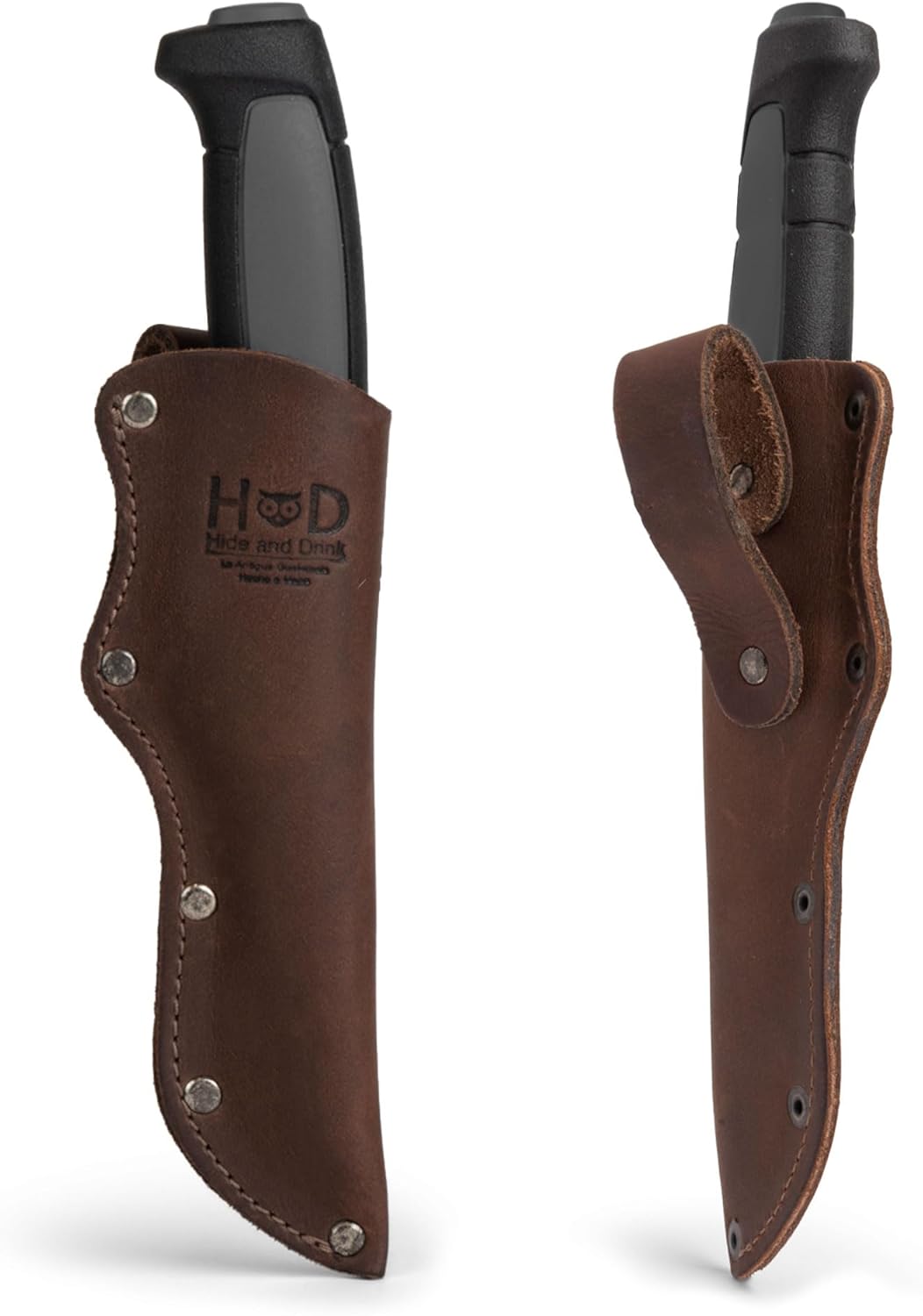 Thick Sheath for Mora Knife with Belt Loop, Knife Sheath, Rustic Holster, Camping Accessory, Tactical Case, Full Grain Leather, Handmade