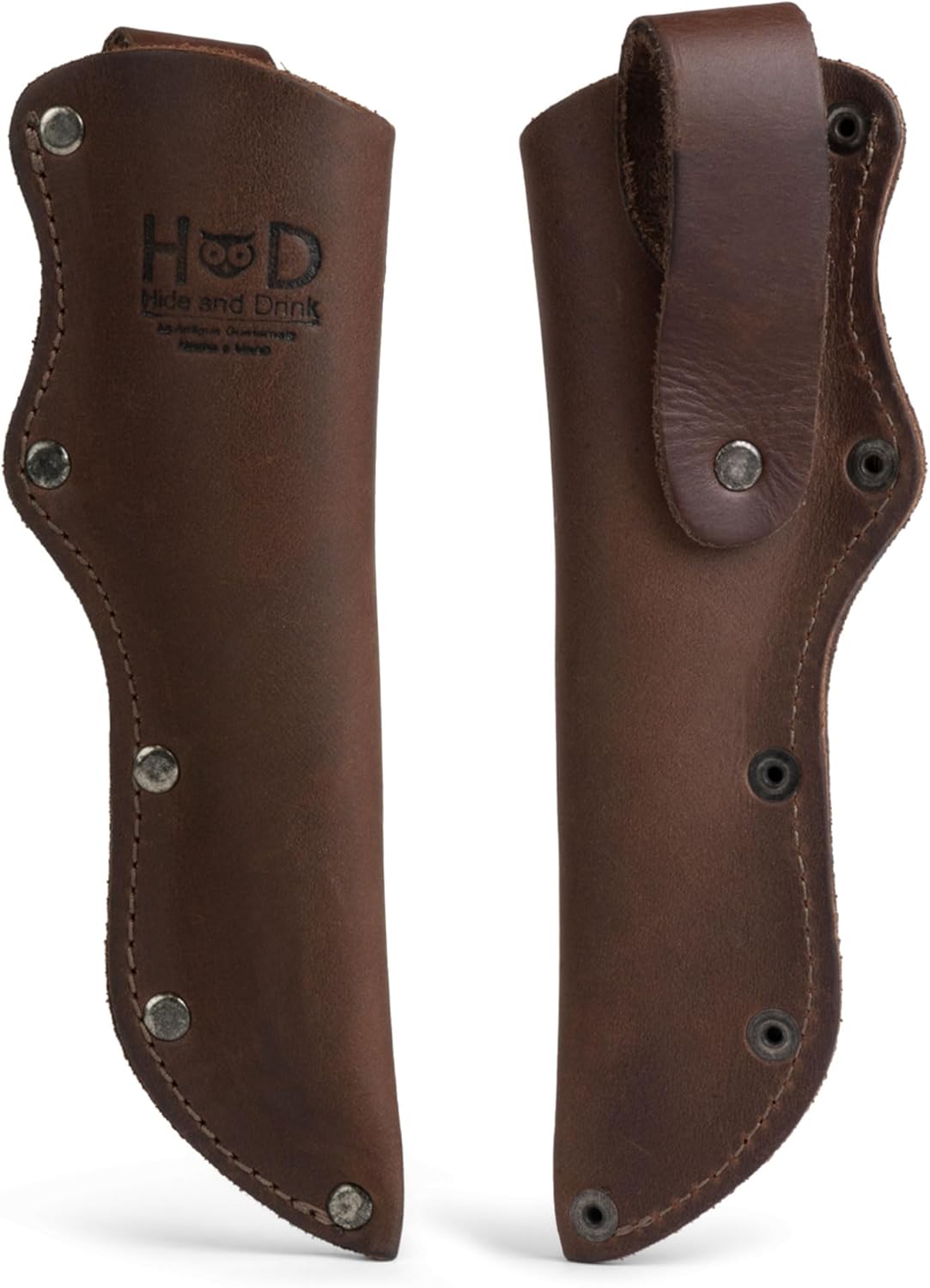 Thick Sheath for Mora Knife with Belt Loop, Knife Sheath, Rustic Holster, Camping Accessory, Tactical Case, Full Grain Leather, Handmade