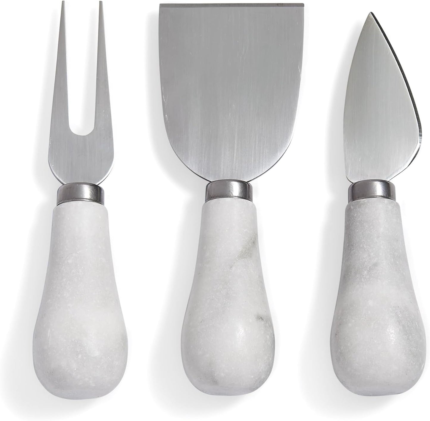 Kitchen Cheese Tool Set, Stainless Steel and Marble