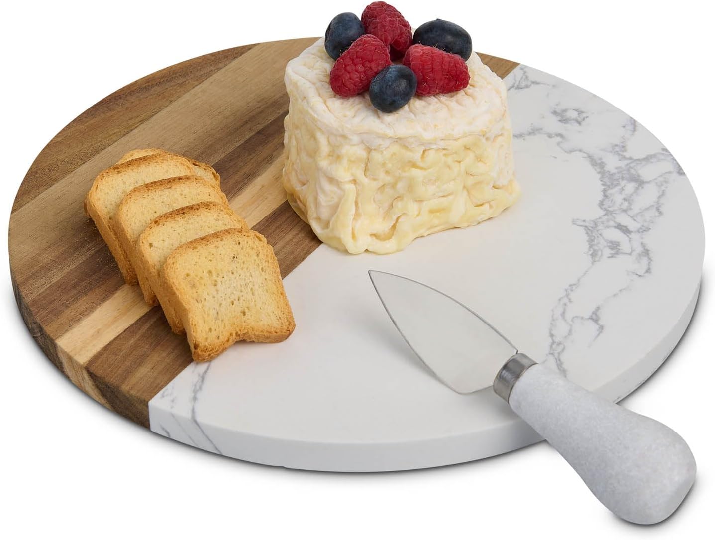 Kitchen Cheese Tool Set, Stainless Steel and Marble