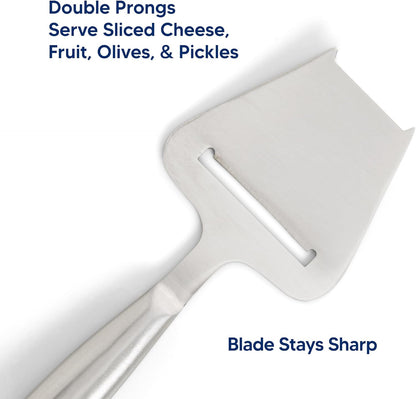 Kitchen Cheese Tool Set, Stainless Steel and Marble