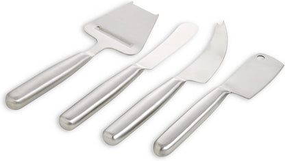 Kitchen Cheese Tool Set, Stainless Steel and Marble