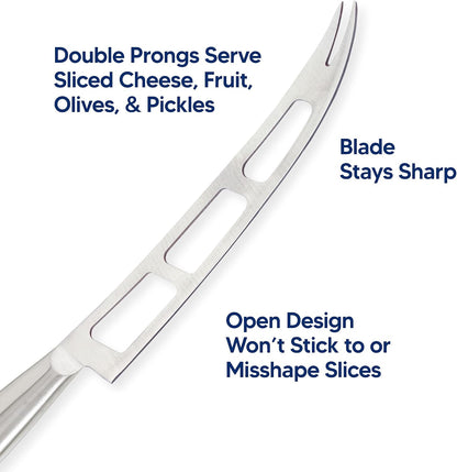 Kitchen Cheese Tool Set, Stainless Steel and Marble