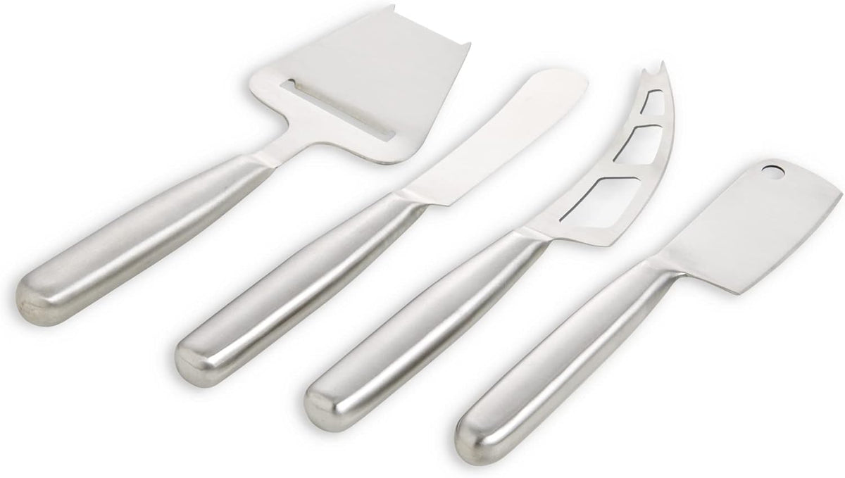 Kitchen Cheese Tool Set, Stainless Steel and Marble