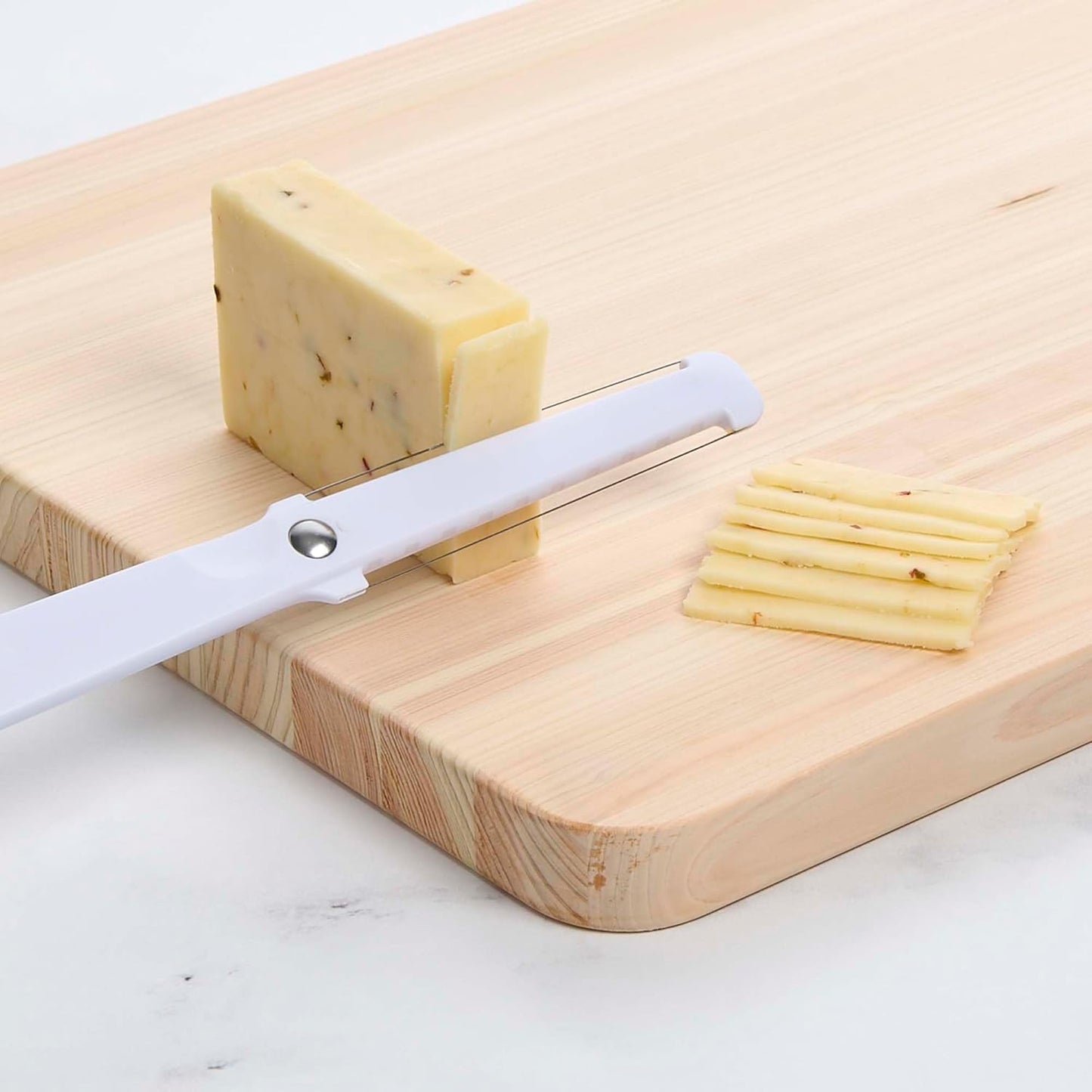 Kitchen Cheese Tool Set, Stainless Steel and Marble