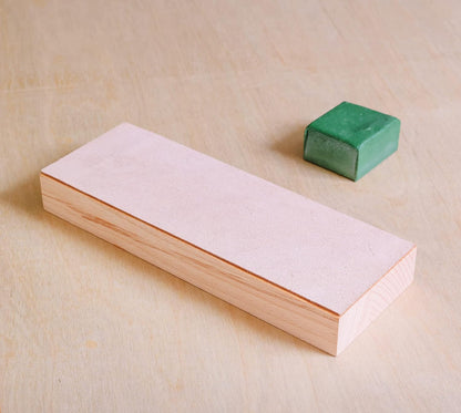 Schaaf Wood Carving Tools Leather Strop Block for Knife, Chisel Sharpening