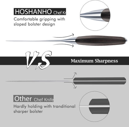 6" Kitchen Knife, Professional Japanese High-Class Chef's Knife