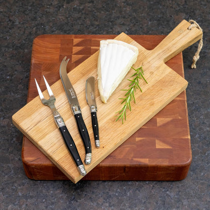 Laguiole 3-Piece Cheese Set, Ivory Handles