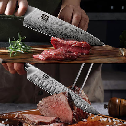 10 inch Bread Knife in Powder Steel, Serrated Bread Knife for Homemade Bread Sourdough Ultra Sharp Bread Slicer Knives with Ergonomic Pakkawood Handle for Sourdough, Turkey and Fruit