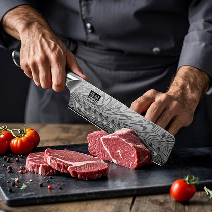 10 inch Bread Knife in Powder Steel, Serrated Bread Knife for Homemade Bread Sourdough Ultra Sharp Bread Slicer Knives with Ergonomic Pakkawood Handle for Sourdough, Turkey and Fruit