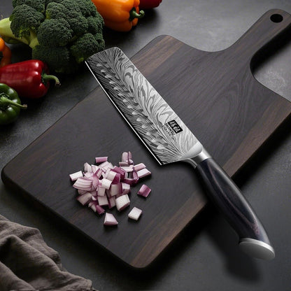 10 inch Bread Knife in Powder Steel, Serrated Bread Knife for Homemade Bread Sourdough Ultra Sharp Bread Slicer Knives with Ergonomic Pakkawood Handle for Sourdough, Turkey and Fruit