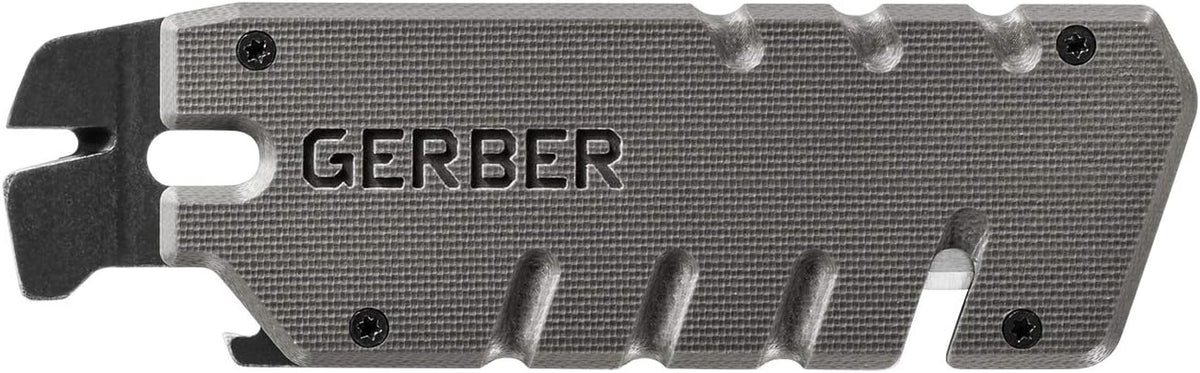 Prybrid Pocket Knife Multitool 8-in-1 Box Cutter, Bottle Opener,Blue