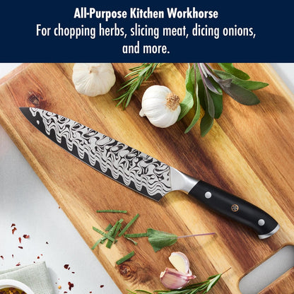 Compass Damascus 8-inch Damascus Chef's Knife