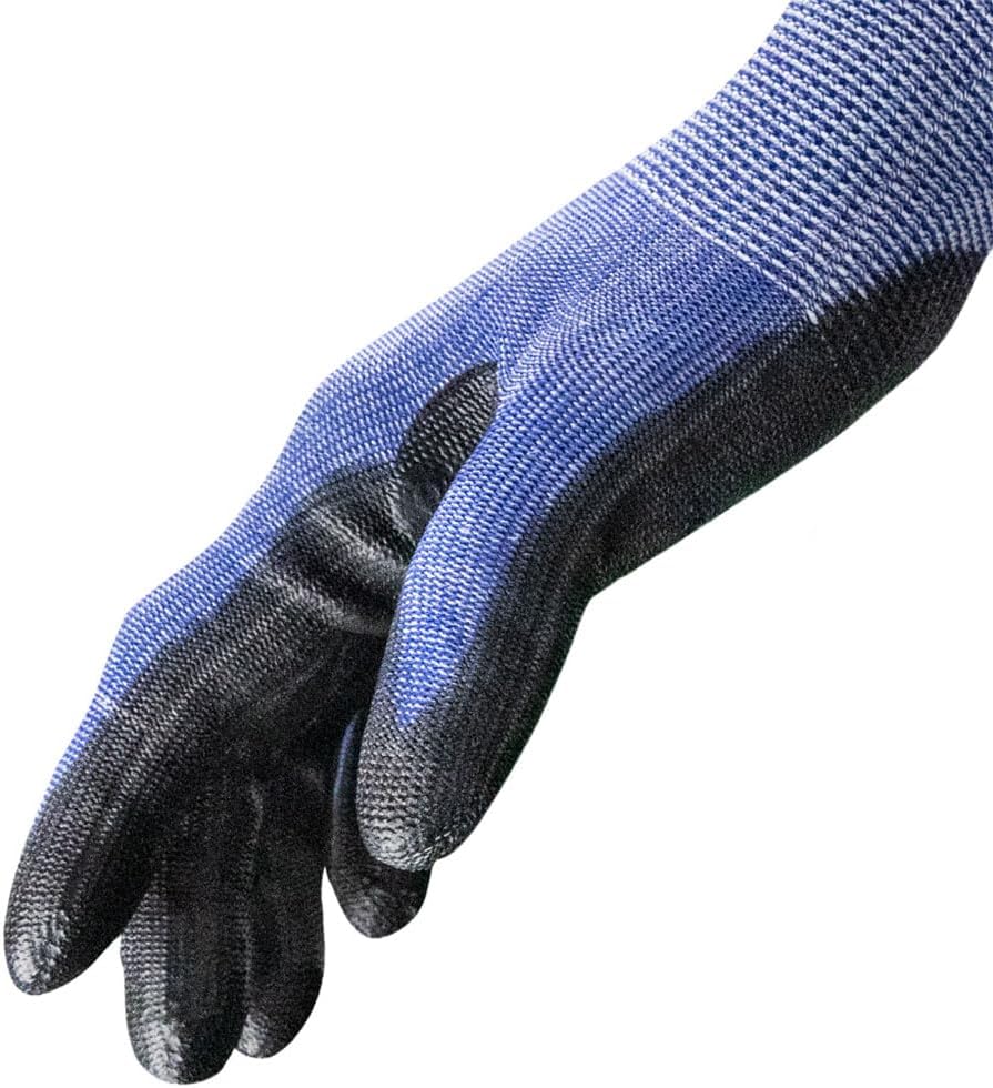 Seamless A6-Level Cut-Resistant Durable Long Lasting Puncture Resistant Safety Gloves | Helix 2076