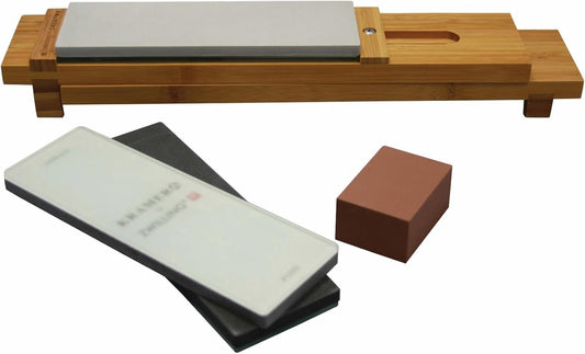 KRAMER 6-pc Glass Water Stone Sharpening Set