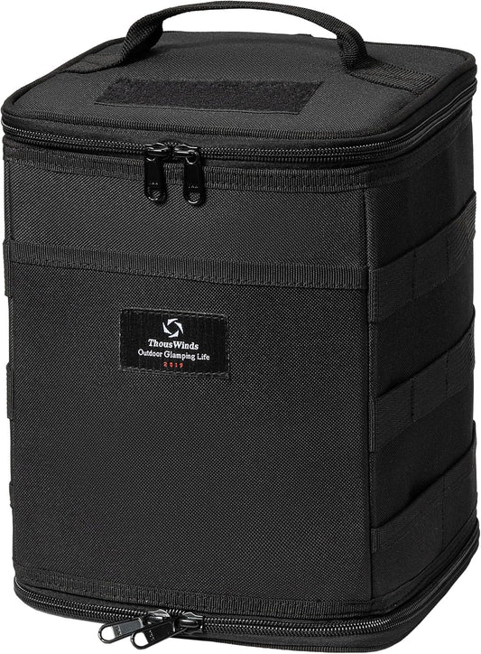 Tactical Camping Storage Bag 9.6L, Black