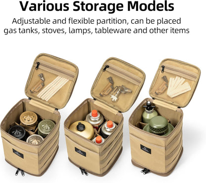 Tactical Camping Storage Bag 9.6L, Black