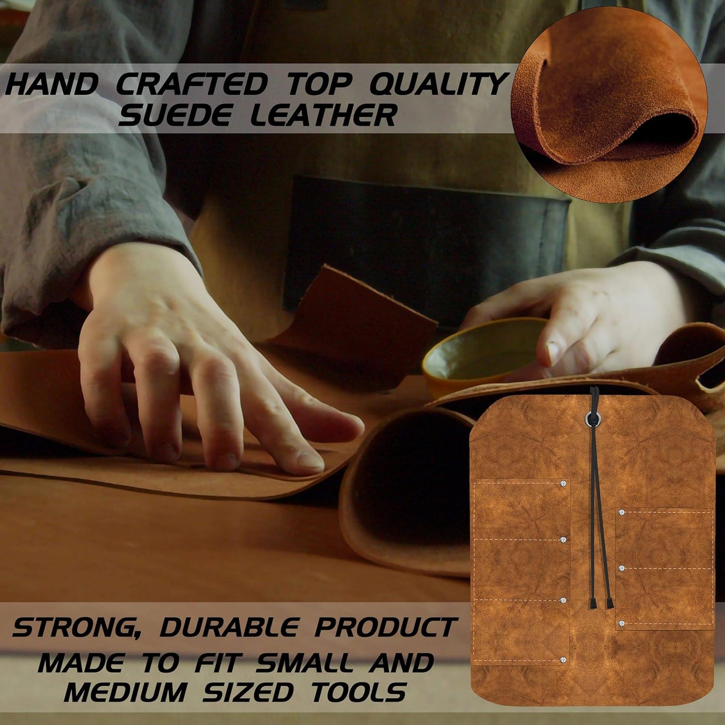 UJ Ramelson Pocket Leather Tool Roll
