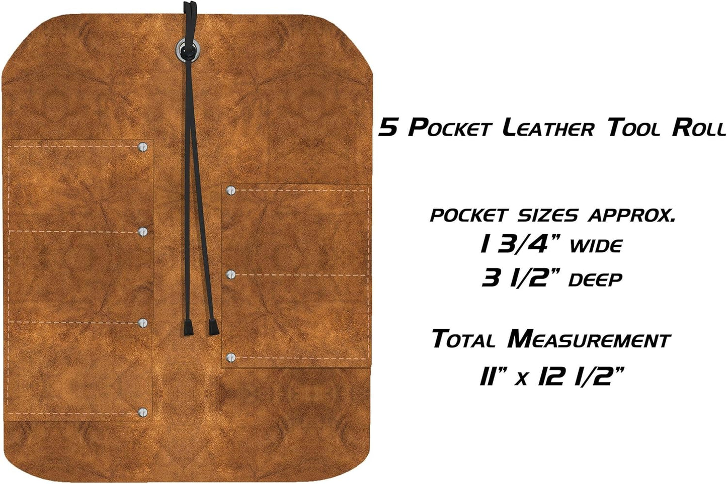 UJ Ramelson Pocket Leather Tool Roll
