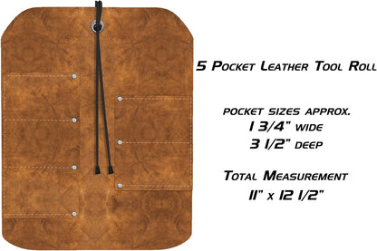 UJ Ramelson Pocket Leather Tool Roll