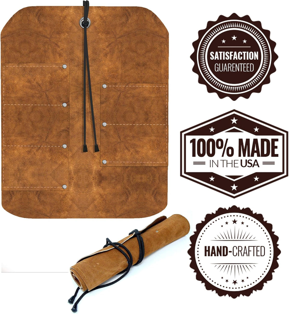 UJ Ramelson Pocket Leather Tool Roll