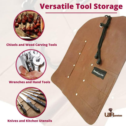 UJ Ramelson Pocket Leather Tool Roll