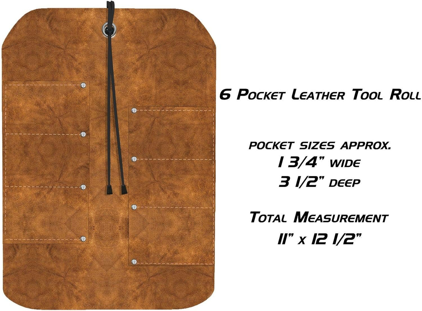 UJ Ramelson Pocket Leather Tool Roll