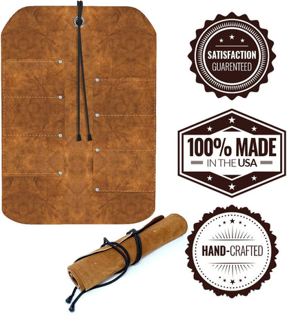 UJ Ramelson Pocket Leather Tool Roll
