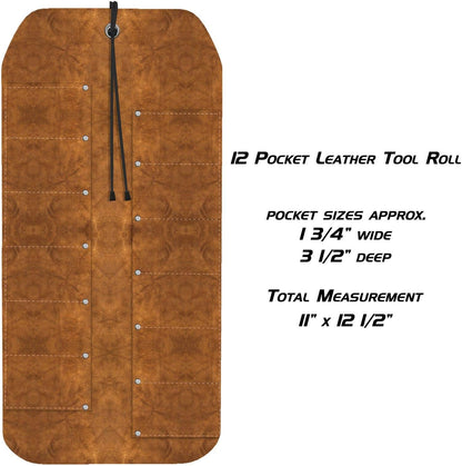 UJ Ramelson Pocket Leather Tool Roll