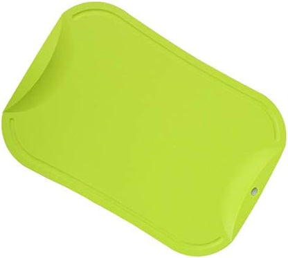 é Non-Scratch Flexible Cutting Board Parent (Khaki green, Small (11.2" x 7.8"))