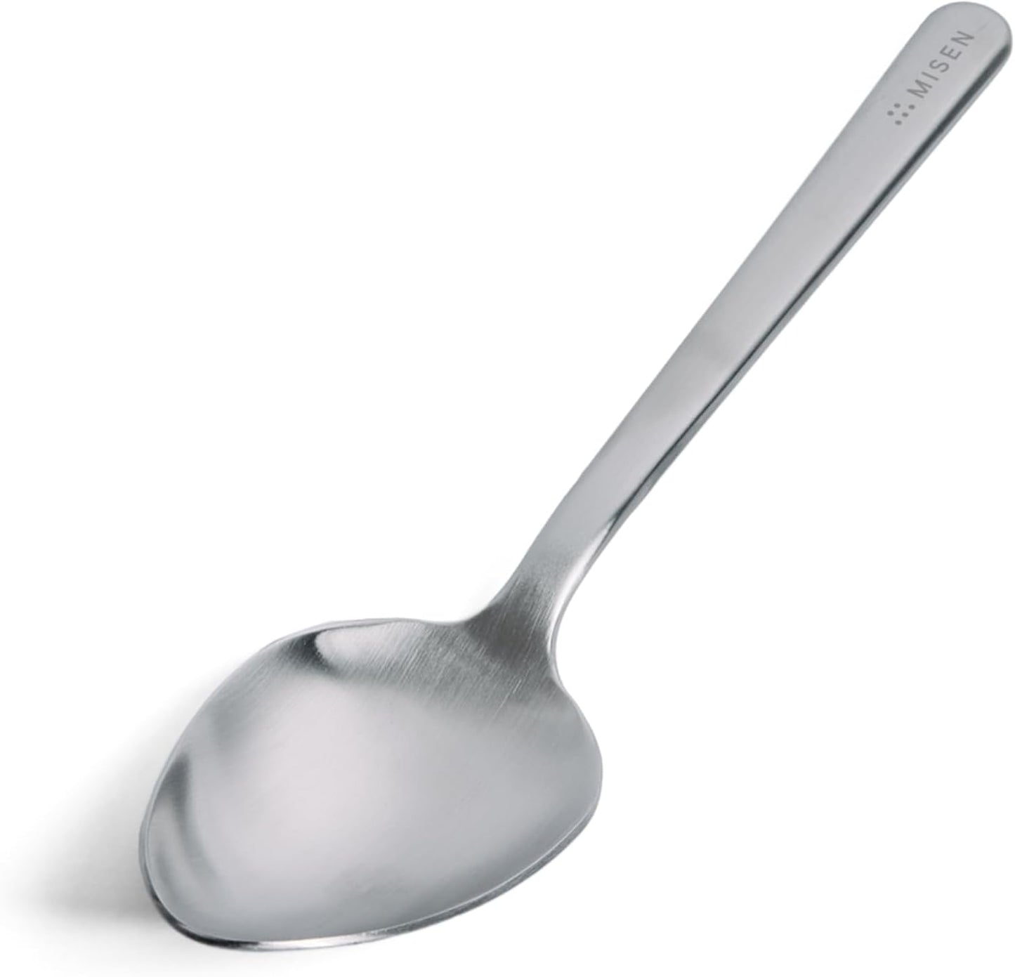 Serrated Chef Spoon – Stainless Steel Multipurpose Cooking Spoon with Cutting Edge for Slicing Avocados Scooping Casseroles Breaking Ground Meat and Serving at the Table
