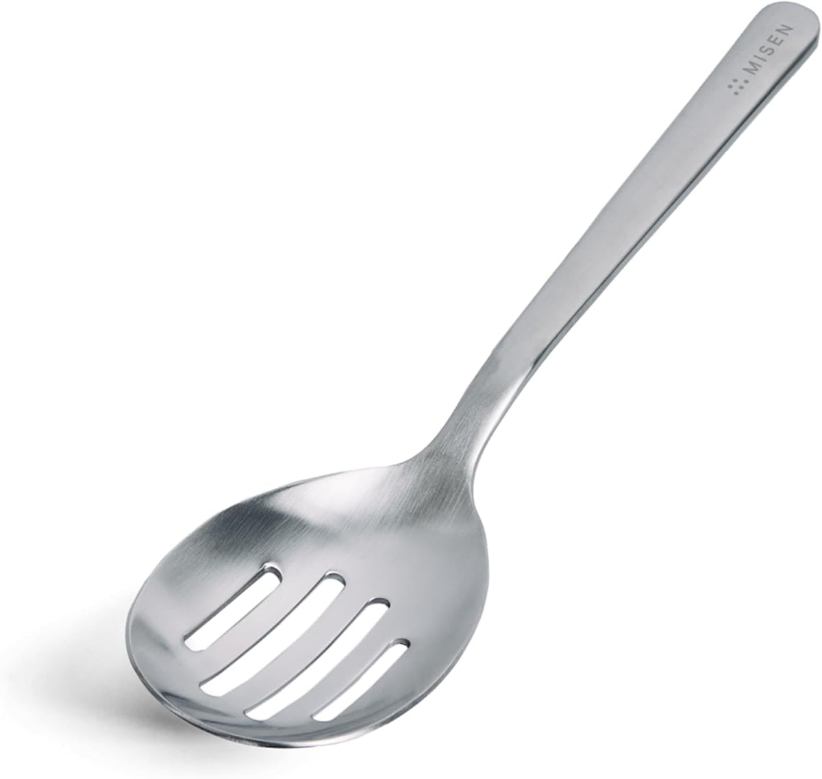 Serrated Chef Spoon – Stainless Steel Multipurpose Cooking Spoon with Cutting Edge for Slicing Avocados Scooping Casseroles Breaking Ground Meat and Serving at the Table