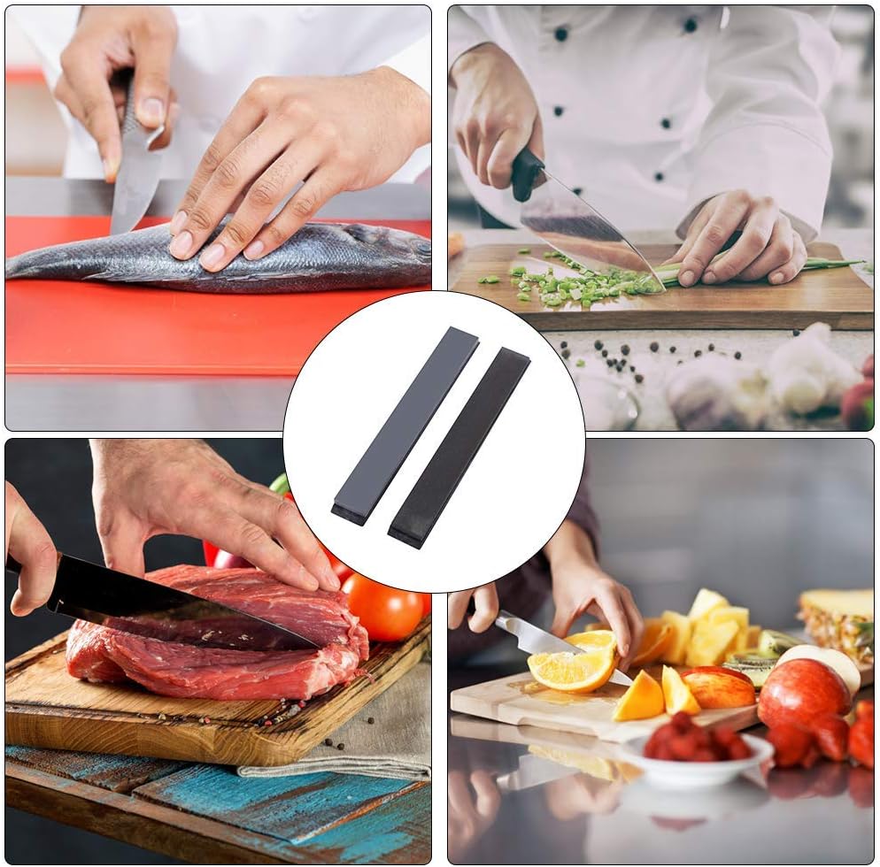 8Pcs Knife Sharpening Whetstone Set – 240 to 10000 Grit Oilstone Knife Sharpener Kit for Kitchen & Outdoor Tools, Professional Polishing Stones